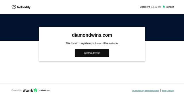 Diamond Wins casino screenshot